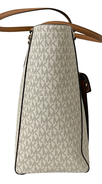 Michael Kors Joey Women's Pocket Tote Shoulder Ag In Beige