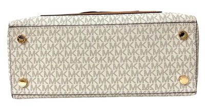 Michael Kors Joey Women's Pocket Tote Shoulder Ag In Beige