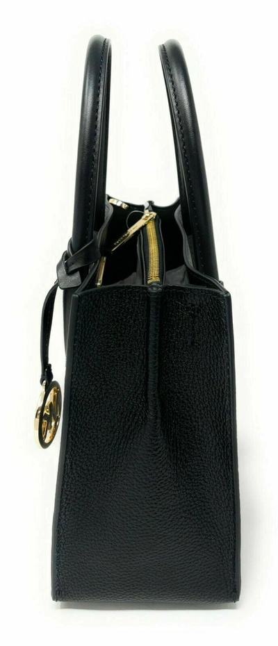 Michael Kors Mercer Medium Messenger Bag In Black