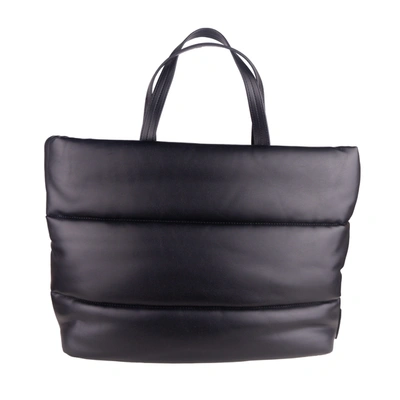 Shop Plein Sport Polyurethane Shoulder Women's Bag In Black