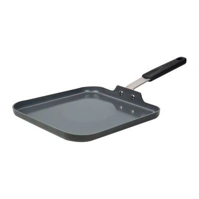 Shop Masterpan Griddle Pan / Pancake Pan, Healthy Ceramic Non-stick Aluminium Cookware With Stainless Steel Chef's  In Multi