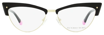 Shop Victoria's Secret Women's Cateye Eyeglasses Vs5018 001 Black/gold 53mm
