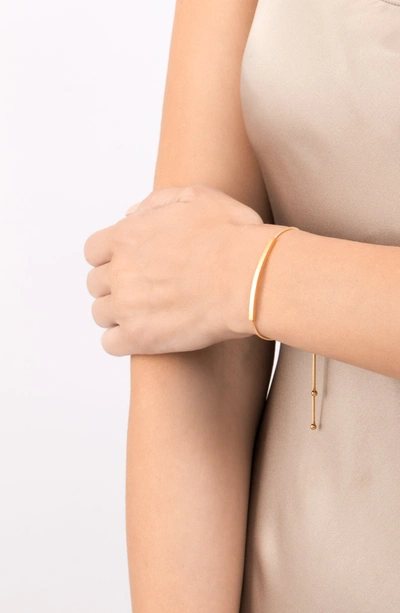 Adornia White Rhodium Plated Bar Station Slide Bracelet In Silver