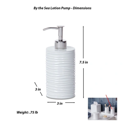 Roselli By The Sea Lotion Pump In White