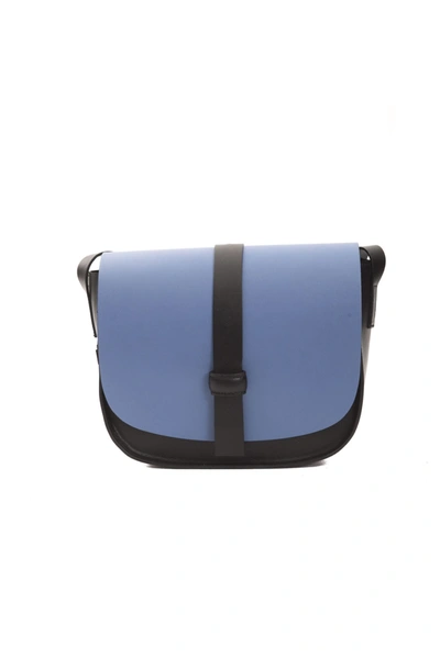 Shop Pompei Donatella Leather Crossbody Women's Bag In Blue