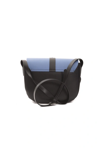 Shop Pompei Donatella Leather Crossbody Women's Bag In Blue