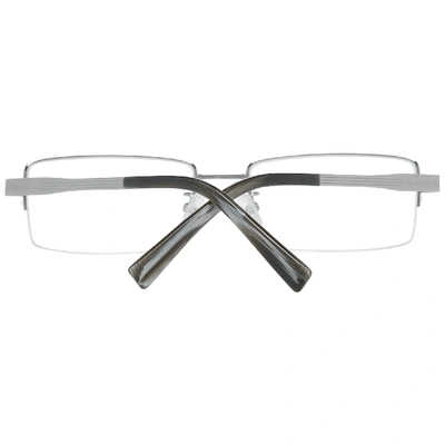 Shop Ermenegildo Zegna Men Optical Men's Frames In Silver