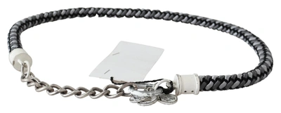 Shop Costume National Twisted Rope Chain Buckle Women's Belt In Multi