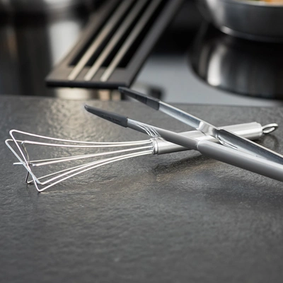 Rosle Stainless Steel Round Handle Gourmet Whisk, 11-inch In Silver
