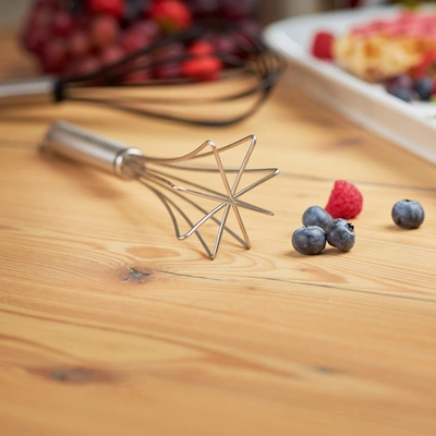Rosle Stainless Steel Round Handle Gourmet Whisk, 11-inch In Silver