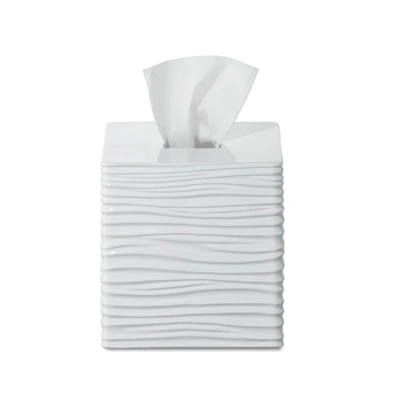 Roselli By The Sea Tissue Cover In White