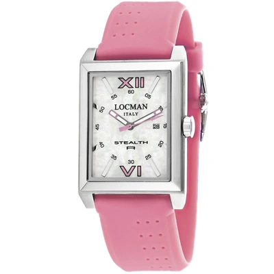 Shop Locman Men's Mop Dial Watch In Pink