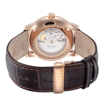 Shop Mido Men's 42mm Automatic Watch In Gold