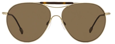 Shop Ermenegildo Zegna Men's Couture Sunglasses Zc0021 29j Antique Gold/havana 57mm