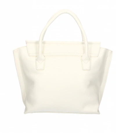 Shop Plein Sport Polyurethane Women's Handbag In White