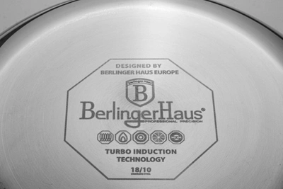 Shop Berlinger Haus Casserole 6.4 Qt W/ Eterna Coating Eternal Collection In Multi