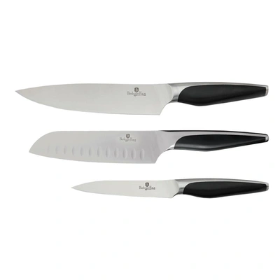 Shop Berlinger Haus 3-piece Knife Set Black Collection