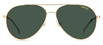 Shop Carrera 2031t/s Qt 0j5g Aviator Sunglasses In Green