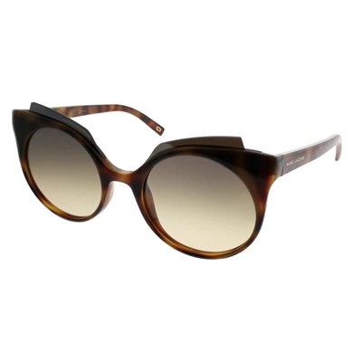 Shop Marc Jacobs Marc 105 N36 Gg Womens Cat-eye Sunglasses In White