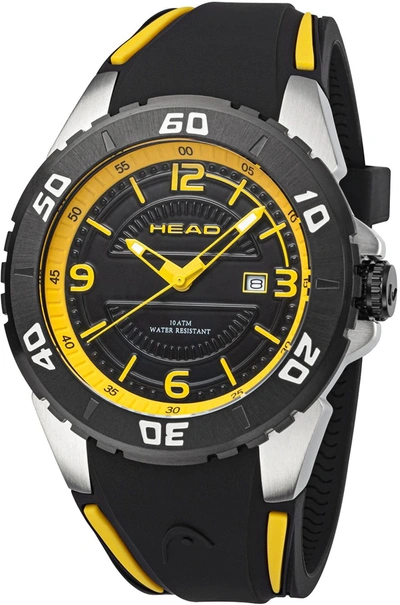 Shop Head Men's Vancouver 2 46mm Quartz Watch In Black