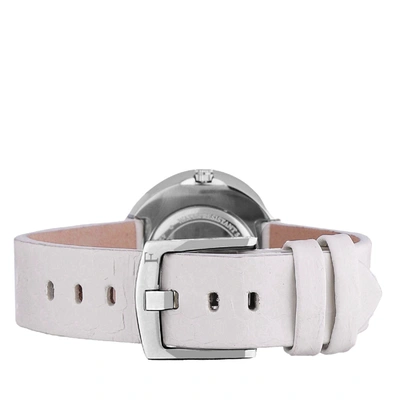 Shop Furla Women's My Piper White Dial Ss Calfskin Leather Watch