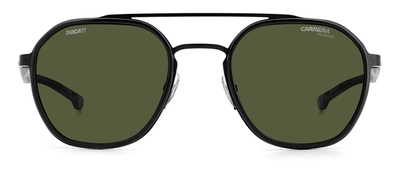Carrera Ducati Carduc 005/s Uc 0003 Geometric Polarized Sunglasses In Black