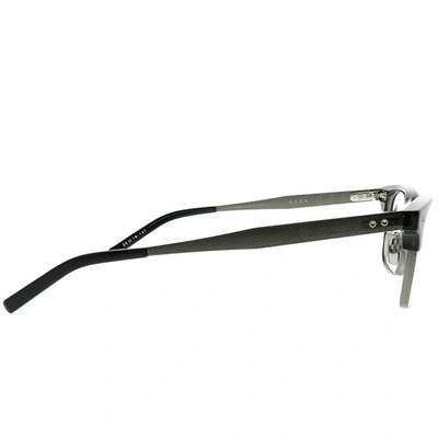 Dita Statesman Three Drx-2064-a-blk-slv-55 Unisex Rectangle Eyeglasses 55mm In White