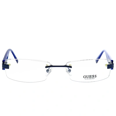 Shop Guess Gu 1630 Bl 52mm Unisex Rimless Eyeglasses 52mm In White