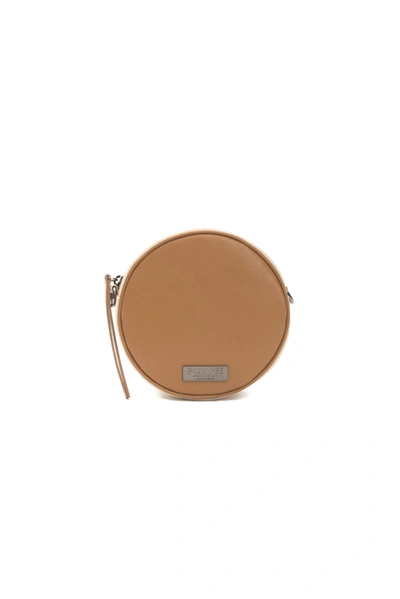 Shop Pompei Donatella Leather Crossbody Women's Bag In Brown
