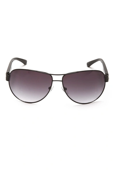 Guess Factory Metal Aviator Sunglasses In Purple