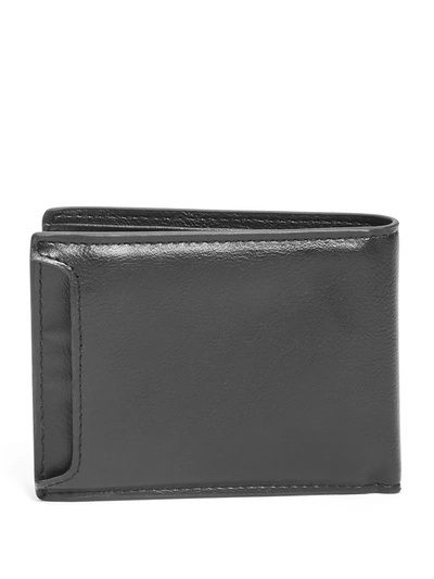 Shop Guess Factory Carter Billfold Wallet In Black