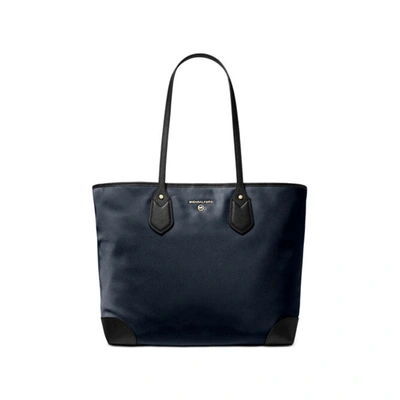 Shop Michael Kors Eva Blue, Nylon Extra Tote With Ouch, Travel Bag