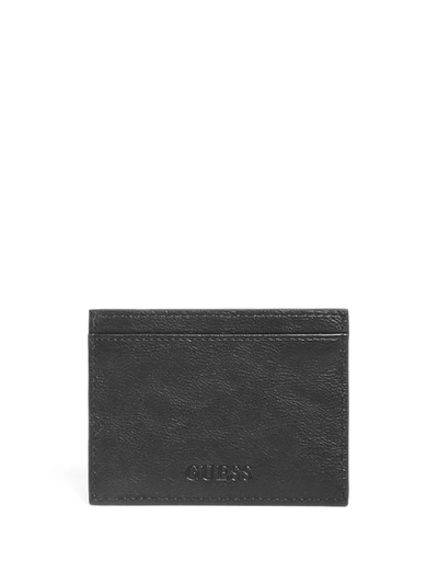 Shop Guess Factory Carter Billfold Wallet In Grey