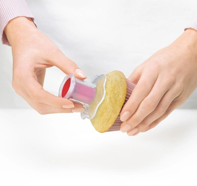 Cuisipro Cupcake Corer Pastry Decorating Tool In Red