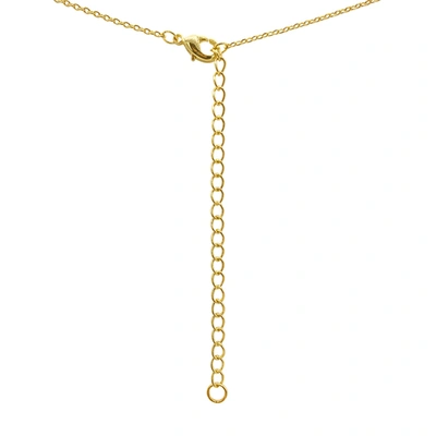 Shop Adornia Fine Adornia Birthstone Necklace 14k Yellow Gold Vermeil In Multi