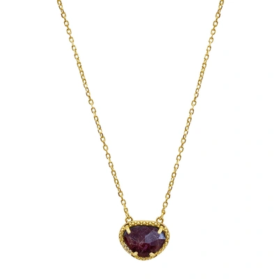 Adornia Fine Jewelry 14k Over Silver 2.00 Ct. Tw. Sapphire September Birthstone Necklace In Multi