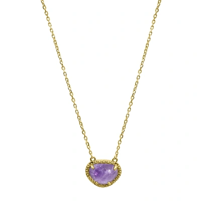 Shop Adornia Fine Adornia Birthstone Necklace 14k Yellow Gold Vermeil In Multi