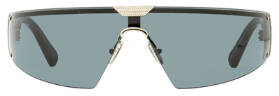 Shop Roberto Cavalli Women's Wrap Sunglasses Rc1120 16a Palladium/gray 0mm In Grey