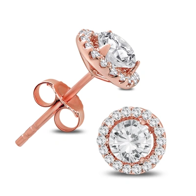Shop The Eternal Fit 14k Rose Gold 0.37 Ct. Tw. Earrings