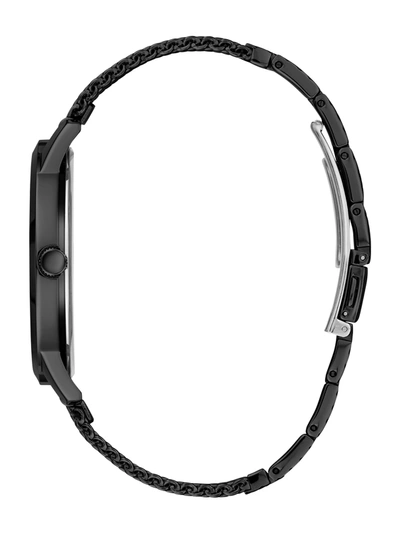 Guess Factory Black And Silver Analog Watch