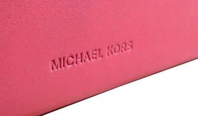 Shop Michael Kors Raquel Minauderie Clutch In Pink