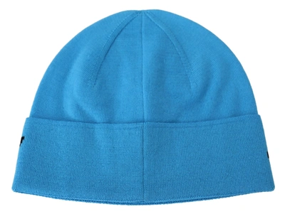 Shop Givenchy Wool Men's Logo Winter Warm Beanie Unisex Men's Hat In Blue