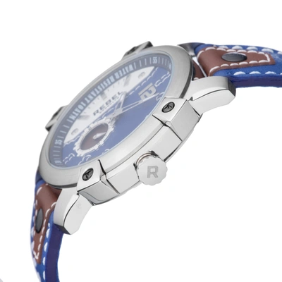 Rebel Weeksville Mens Watch Rb121-4141 In Blue