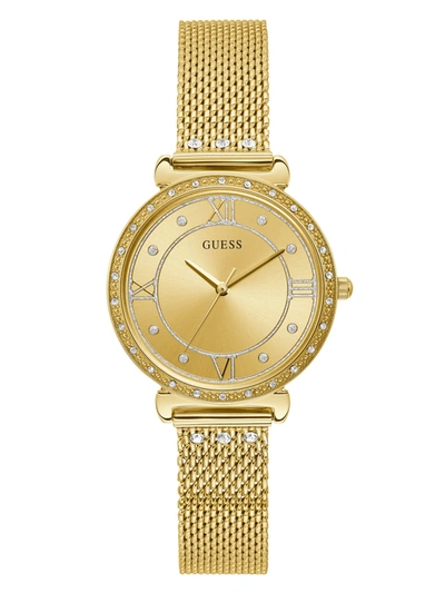 Shop Guess Factory Jewel Gold-tone Watch