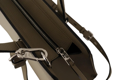 Shop Karl Lagerfeld Sage Leather Tote Women's Bag In Beige