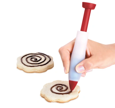 Cuisipro Cookie And Cupcake Decorating Pen Baking Deco Food Frosting Pen In Red