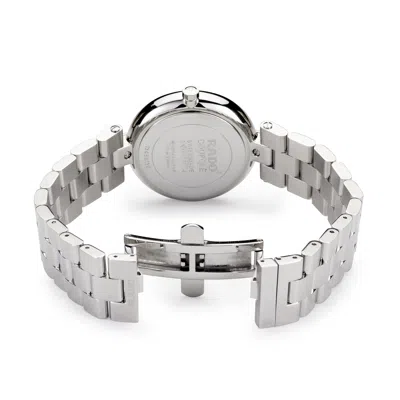 Shop Rado Women's Coupole 35mm Quartz Watch In Silver