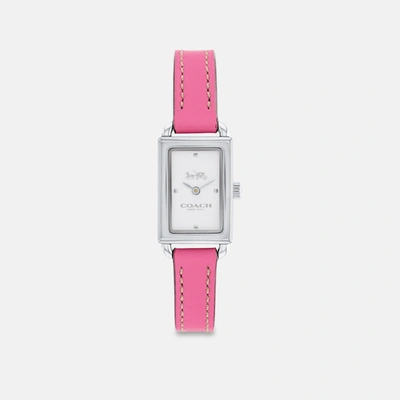 Shop Coach Outlet Liz Watch, 24 Mm In Pink