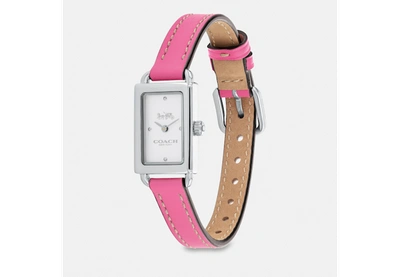 Shop Coach Outlet Liz Watch, 24 Mm In Pink