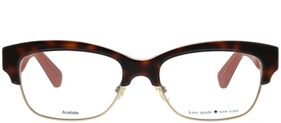 Shop Kate Spade Shantal Square Eyeglasses In White